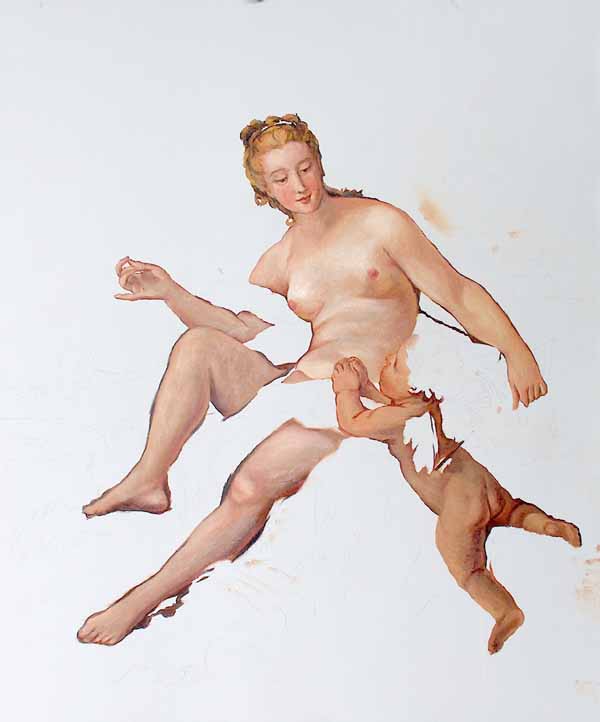 Peinture d'après Boucher, Vénus